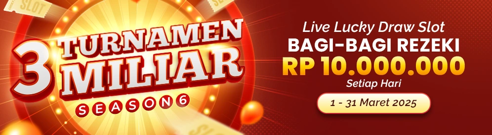 LIVE LUCKY DRAW SLOT BAGI–BAGI REZEKI SEASON 6